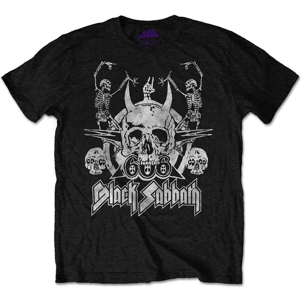 Black Sabbath  Dancing  Black T shirt - NEW M