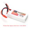Akumulator litowo-polimerowy LiPo 7,4 V 850 mAh 25C z wtyczką JST do samochodów RC, łodzi, helikopterów