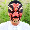 Hand-Painted Silk Sichuan Opera Face-Changing Mask