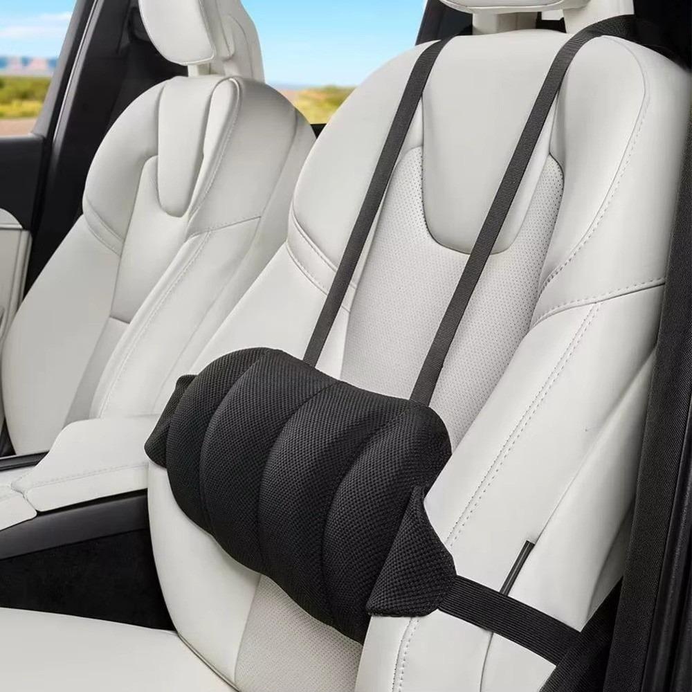 Breathable Mesh Lumbar Support Cushion Memory Foam Back Support Pillow For Home Seat