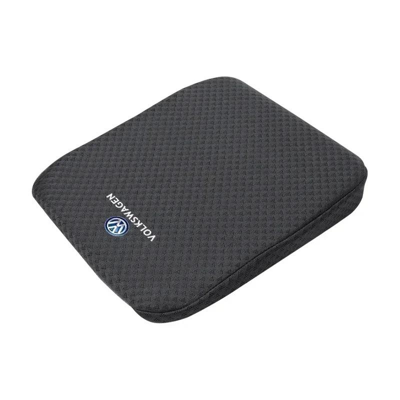 Car Accessories Ice Silk Seat Breathable Height Increasing Pad The For VW GTI Polo Golf 5 6 Passat B5 B3 Scirocco Tiguan Jetta