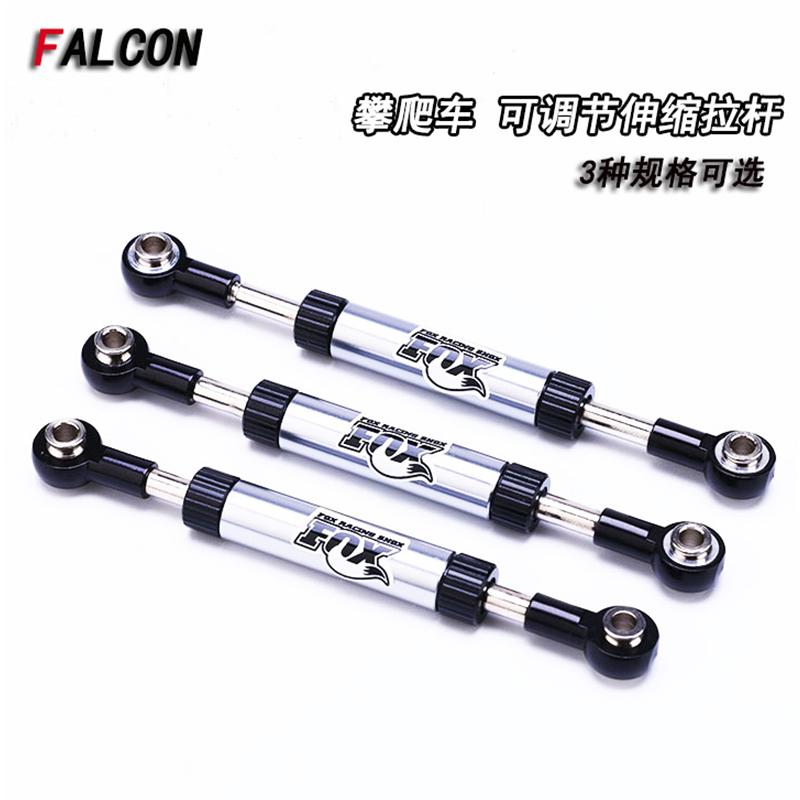 Metal Adjustable Pull Rod for 1/10 RC Crawler Car Traxxas TRX4 Defender Bronco AXIAL SCX10 90046 RC4WD D90 D110 TRX6 G500 Parts