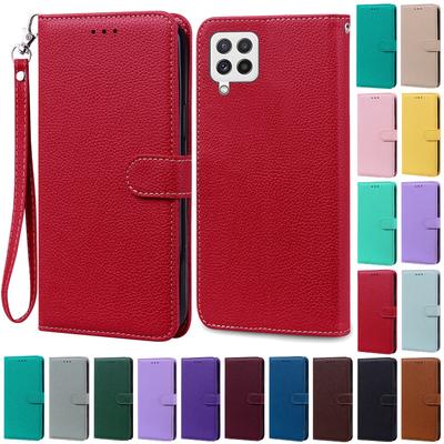 Custodia M22 Per Samsung Galaxy M22 Custodia Antiurto Portafoglio in Pelle a Libro Per Samsung M22 M 22 SM-M225FV Custodia Cover in Morbido Silicone