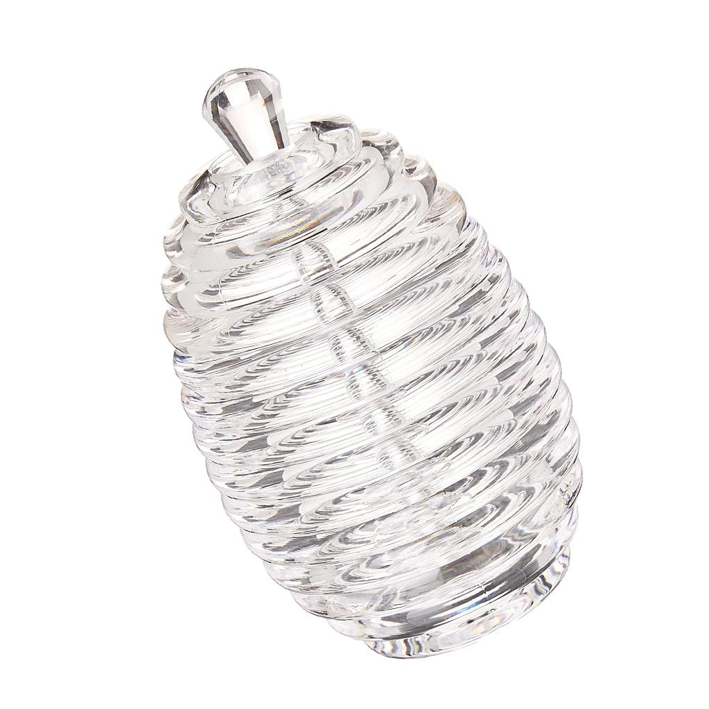 

Контейнер для меда акриловая банка для меда прозрачный 8 фруктовый диспенсер для хранения с ложкой