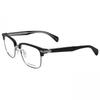 Rag   Bone Men S 53mm Black opticalS Black