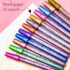12-teiliges Nailart-Stifte-Set, 3D-Nagellackstift, schnelltrocknender Nagelpunkt, Graffiti-Punktierstift, Nailart-Marker, Zeichen- und Malstift