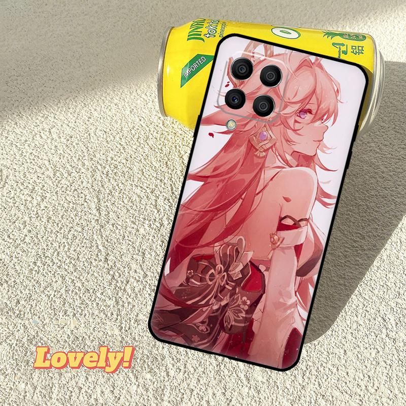 

Yae Miko Genshin Impact Case For Samsung Galaxy M52 M36 M06 M16 M56 M33 M15 M55 M31 M13 M12 M14 M53 M32 M35 M34 M54 Samsung M32 4G