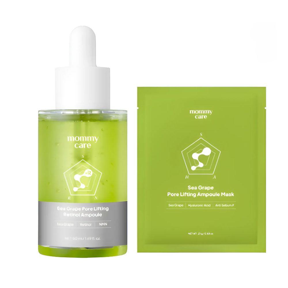 

Mami Care Sea Grape Pore Lifting Retinol Ampoule 50ml with Free Sea Grape Mask Sheet Set