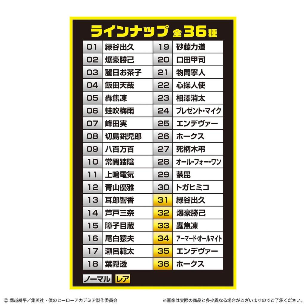 My Hero Academia Anime Wafer Snack Box Set (20 Pieces)