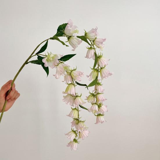 38" Artificial Lily of The Valley Flower Long Stem Faux Silk Flower Bouquet for Tall Vase Fake Plants for Home Wedding Party Birthday Home Decoration
