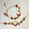 Ethnic-Style Woven Ceramic Bracelet: New Chinese Handcrafted Jewelry with Scenic Inspirations