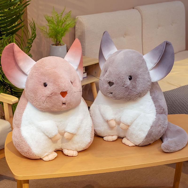 Cartoon Chubby Hamster Doll Cartoon Little Mouse Plush Toy Claw Machine Ragdoll Doll Birthday Gift