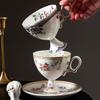 Ceramic Coffee Mug Cappuccino Cup Novelty 220ml,Latte Set,Latte Art with Saucer for