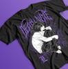 Horror Anime Black Graphic Tee - Unisex Cotton Shirt, Unique Gifts, All Sizes Available, Creepy Japanese Manga Clothing, Gothic Top