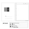 A6 6-Hole Notebook Refill: Blank, Grid, Lined Pages for Student Diaries