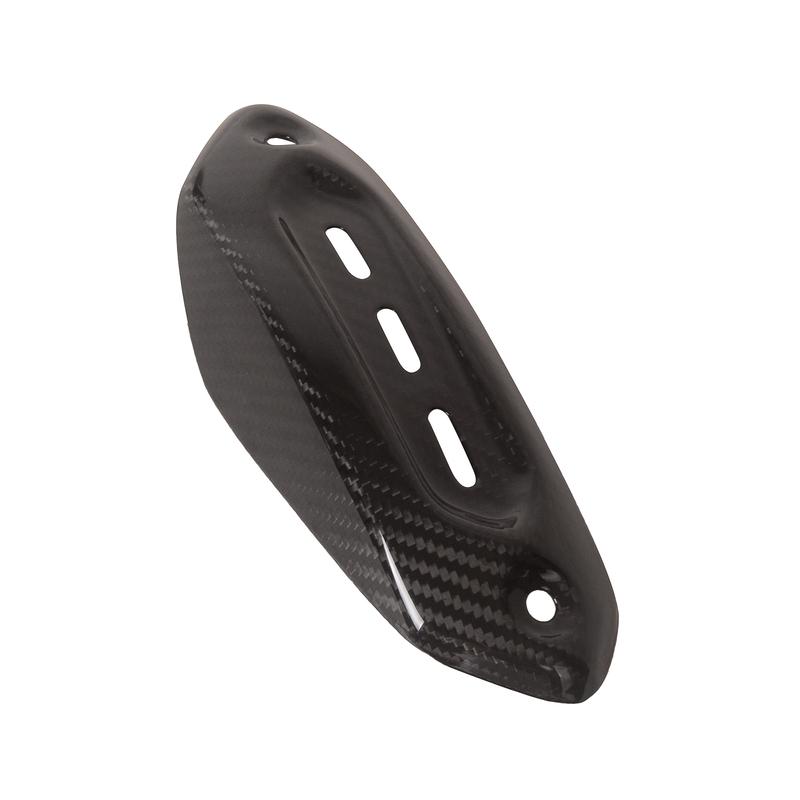 100% Carbon Fiber Exhaust Heat Shield Cover Guard Gloss/Matt Motorcycle For Ducati Hypermotard 821 939 950