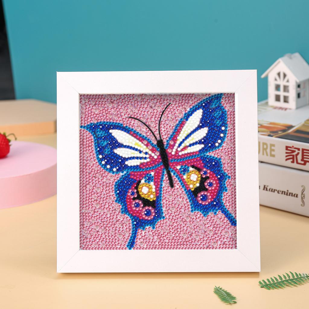 Kids Full Drill 5D Diamond Painting Kit, Cartoon Animal Handmade Diy Diamond Paste Decor Art
