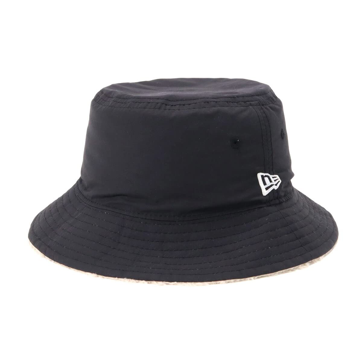 

[New Era] Панама New Era Bucket Hat Bucket-01 Реверсивная 13515834 NER33C3223 Черно-бежевая Черная S/M Однотонная Норковая флисовая Эксклюзив ONSPOTZ Мужская Женская Шляпа