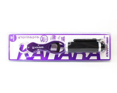 Kahara KJ Aluminium Lippenfangwerkzeug Max. 12 kg 360 Grad Lila (2205)