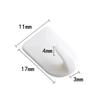 9pcs No Drilling Universal Hook Mini Wall Hanger New Self-adhesive Hook  Home