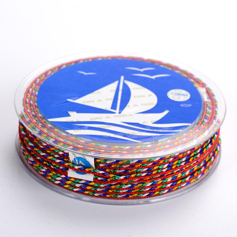 Children's Dragon Boat Festival Five-Color Rope Bracelet & Necklace DIY Kit