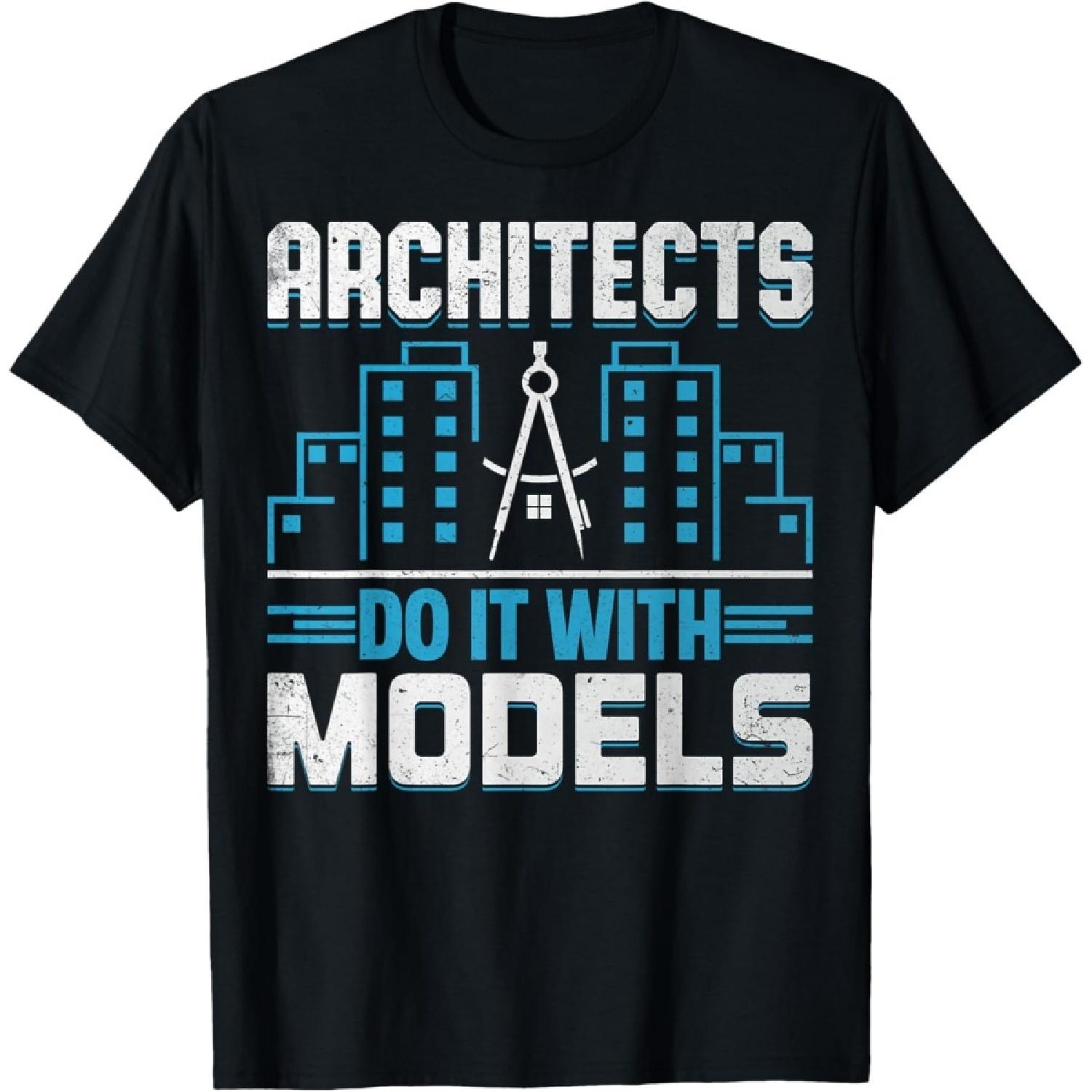 Архитекторы Делают Это С Макетами - Забавная Архитектурная Архитекторская Футболка S