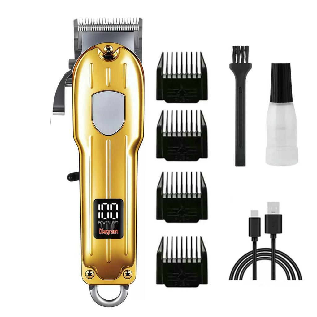 Professional High-Power Electric Hair Clipper for Home and Barber Use