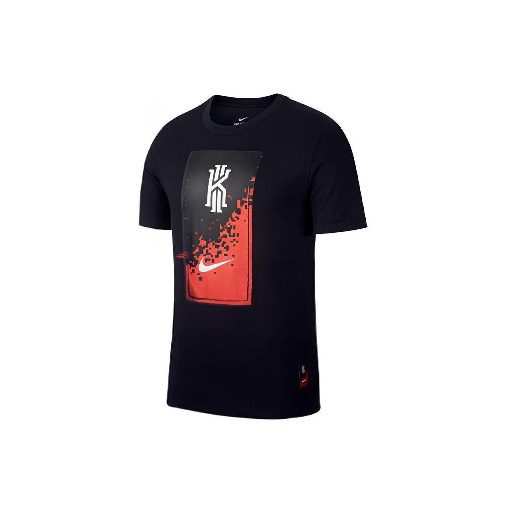 Nike T Shirts Men's Black Crew Neck Moderate Straight Fit CK9438-010