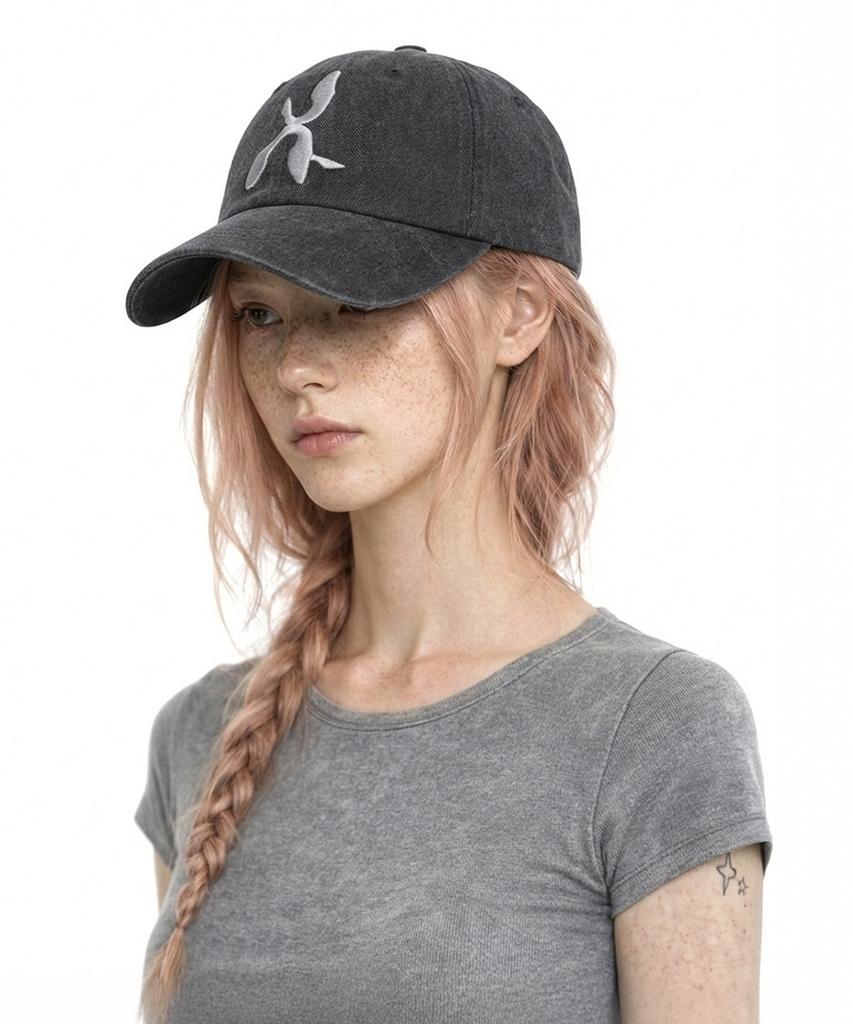 Aeneoaeswi Andaash Symbol Logo Ball Cap Charcoal