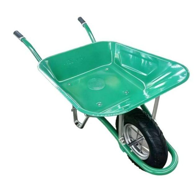 4 Wheel Steel Metal Wire Garden Wheelbarrow for Construction Industrial Building