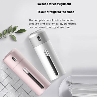 Reisespender Split Bottle Shampoo Lotion Duschgel Seifenflasche 4 in 1 Leere Unterflasche Pressbehälter Flaschen