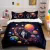 "Cosmic Explorer's Dreamscape" Bedding Sets Duvet Covers Pillowcases(1* Duvet Cover 2* Pillowcases Without Duvet Insert)