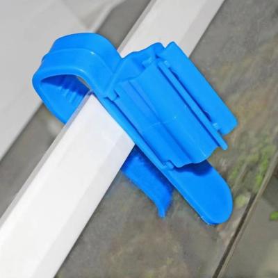2 Pcs Fish Tank Water Hose Clips Adjustable Water Pipe Clamp Multi-functional Aquarium Mounting Clip Air Pump Tube Holder