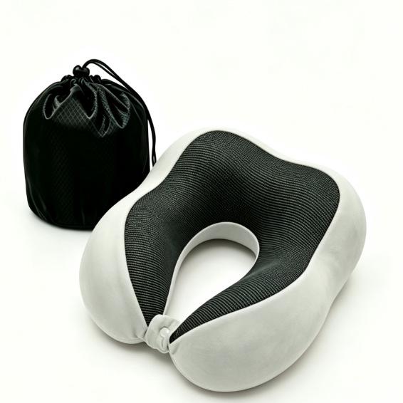 Slow Rebound Memory Foam U-Shape Neck Pillow for Travel