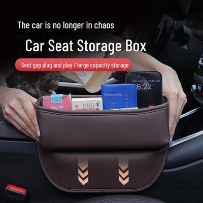 Aufbewahrungsbox für Autositzlücken: Multifunktionale Tasche für Autozubehör und Dekoration