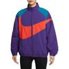 Nike Sportswear Jackets Women's Court Purple/Abyss Green/Passionate Red Stand Collar Moderate Other HV4108-547