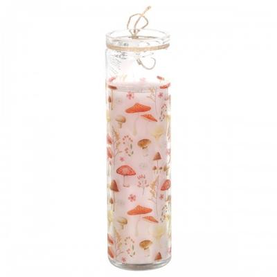 Enchanted Forest Mushroom Tube Candle