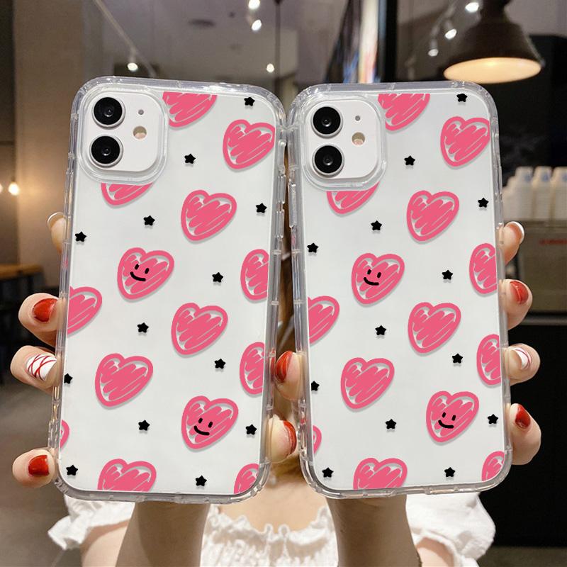 Phone Case for iPhone 11 13 12 14 15 Pro Max SE XR XS 6 7 8 Plus 12 13 Mini Samsung A55 S24 S23 A54 A05S S22 A12 Redmi Note 11 10 13c 9A 10 Poco C65