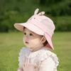 Kids Spring Summer Cartoon Bucket Hat Breathable UV Protection Sun Cap for Baby Boys Girls Outdoor Thin Visor