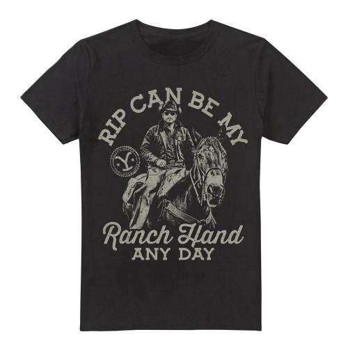 Yellowstone Mens Rip Can Be My Ranch Hand T-Shirt