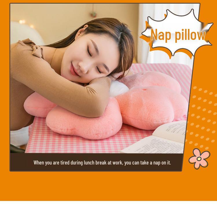 Daisy Flower Cushion Pillow for Sofa, Car, Office, or Living Room