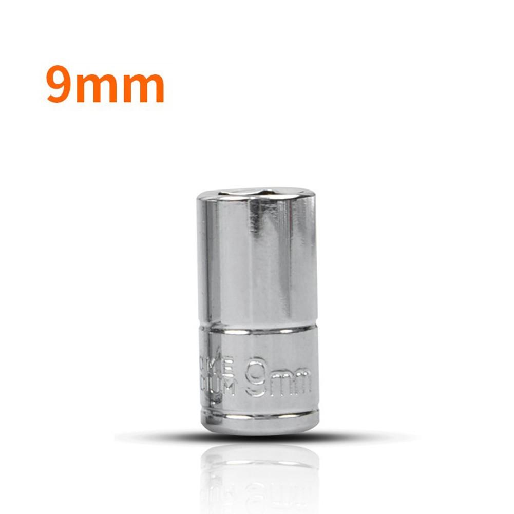 Slotted Ratchet Lock Design 14 Socket Wrench Head Sleeve for Secure Grip 1pc