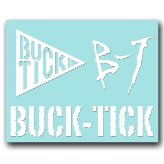 

Sticker White 034W BUCK-TICK (Small) белый