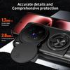 KEYSION Magnetic Phone Case for VIVO X300 Ultra 5G Slide Camera Lens Protection Upright Stand 360° Ring Shockproof Back Cover