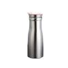 1L Portable Stainless Steel Cold Water Jug Leakproof Sealed Lid Food Grade Kettle for Travel Outdoor Use