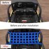 Blue Multifunction Roof Organizer Net Hammock for Jeep Wrangler JK/JL/TJ 1997+