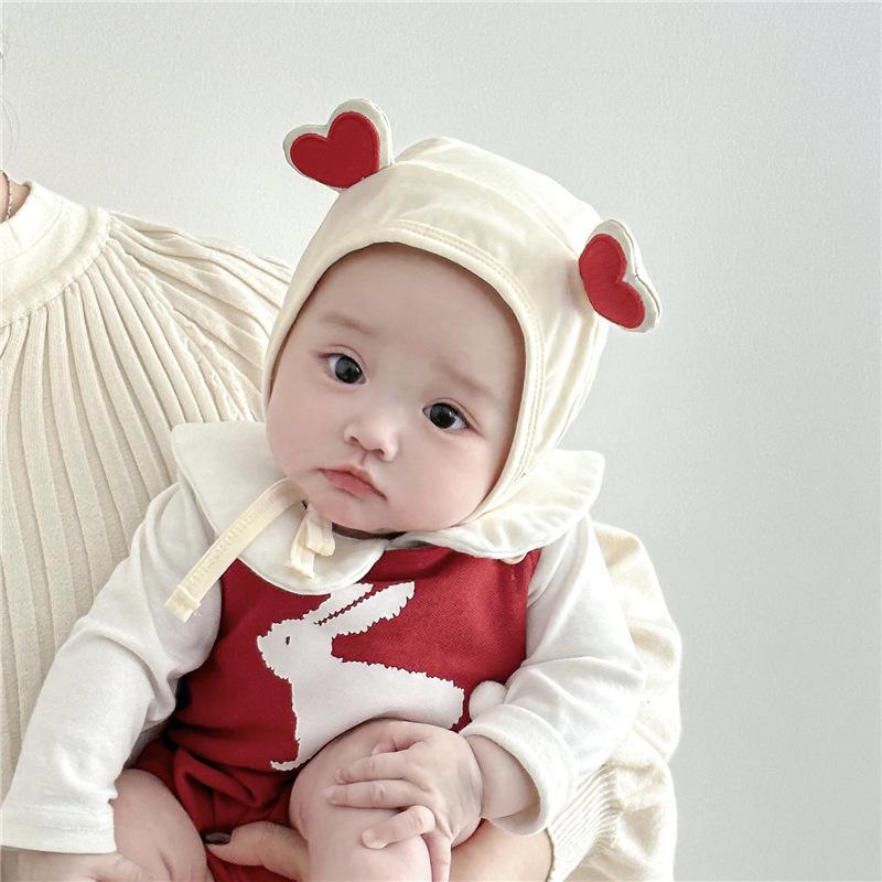 Infant and Toddler Hat Spring and Autumn Thin Cute Kiln Door Court Hat Men and Women Baby Little Month Old Newborn Baotou Hat