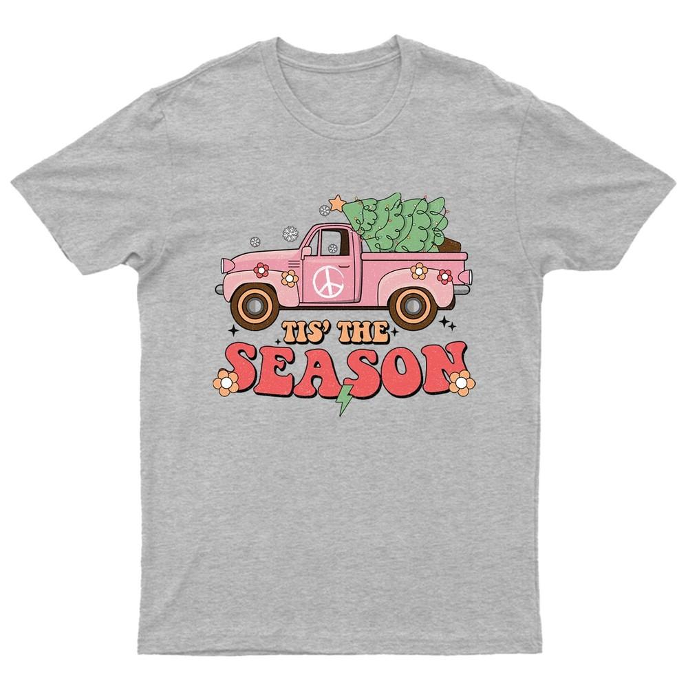 Tis The Season Christmas TShirt Unisex Gift Retro Funny Unisexs Vintage Unisexs F