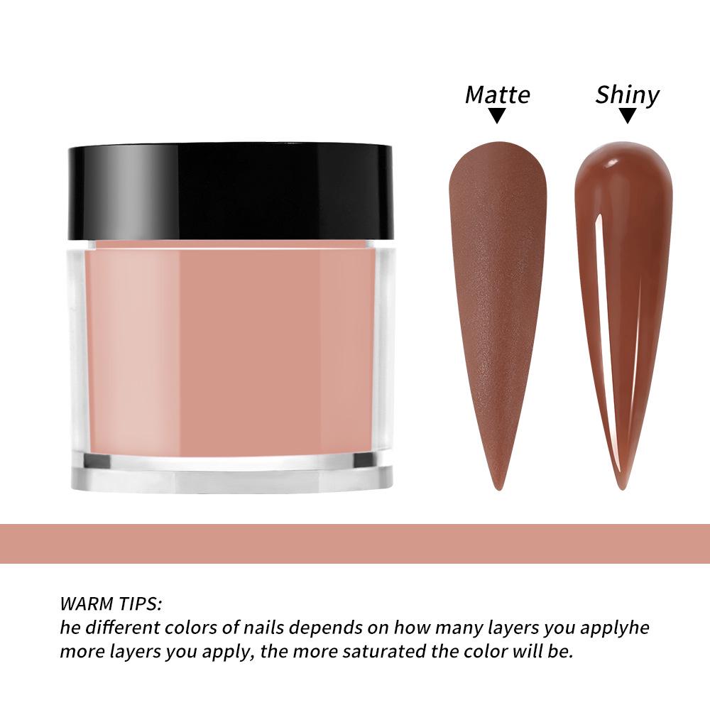 Nail Crystal Powder: Multi-color French Pure Color & Carving Extension 4-in-1 DIY Powder