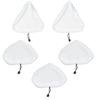 5Pcs Mop Cover Replacement Pads Strong Water Absorption Fit for Steamboy X5 H20 S302 S001 Mop